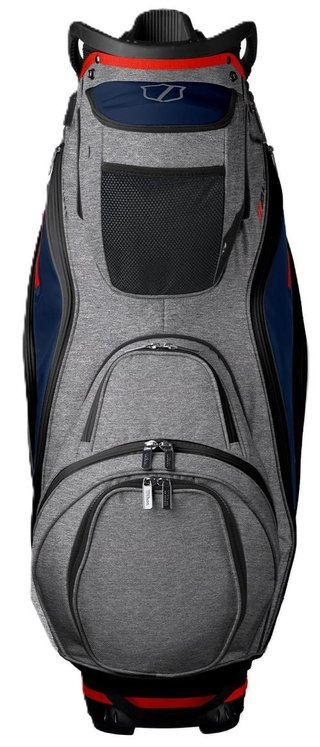 Wilson Alpine Dry cart bag, sivá/navy/červená