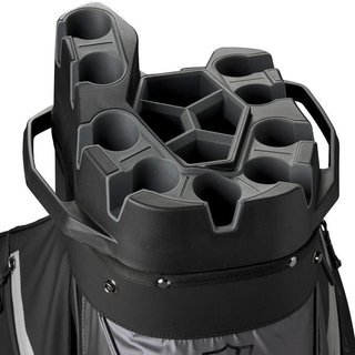 Wilson I-Lock Dry cart bag, šedo/khaki/oranžový