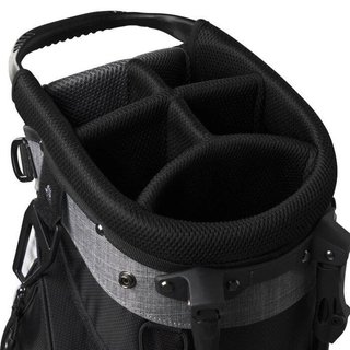 Wilson Feather stand bag, čierno/šedo/biely