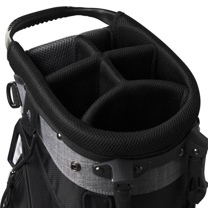 Wilson Feather stand bag, čierno/šedo/biely