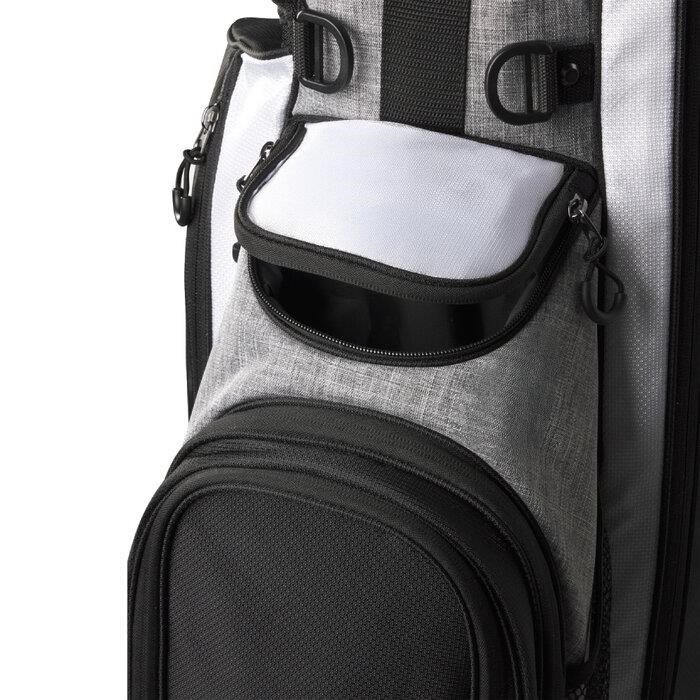 Wilson Feather stand bag, čierno/šedo/biely