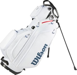 Wilson Talus 5 stand bag, biela/červená/modrá