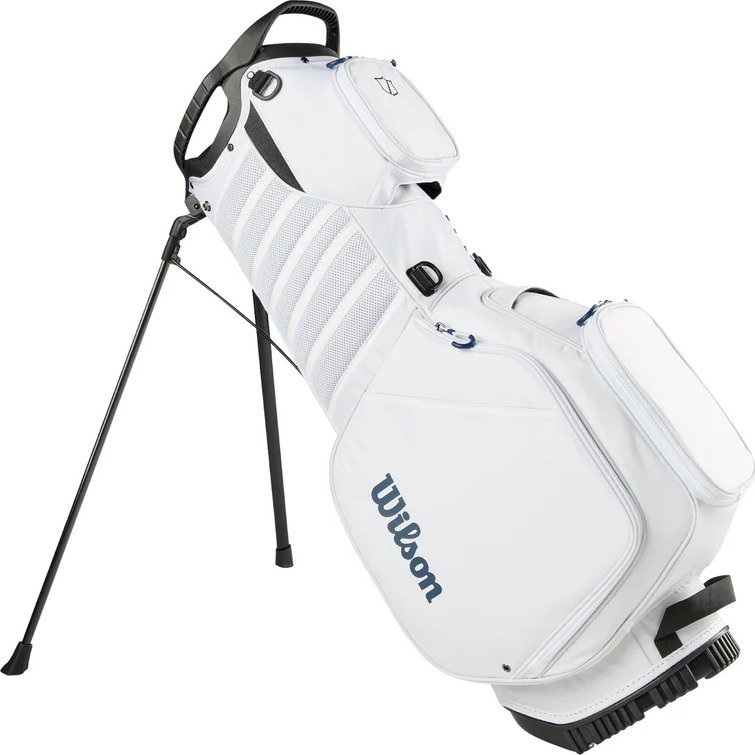 Wilson Talus 5 stand bag, biela/červená/modrá