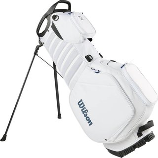 Wilson Talus 5 stand bag, biela/červená/modrá