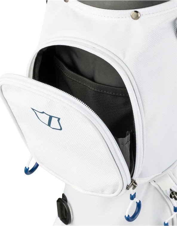 Wilson Talus 5 stand bag, biela/červená/modrá