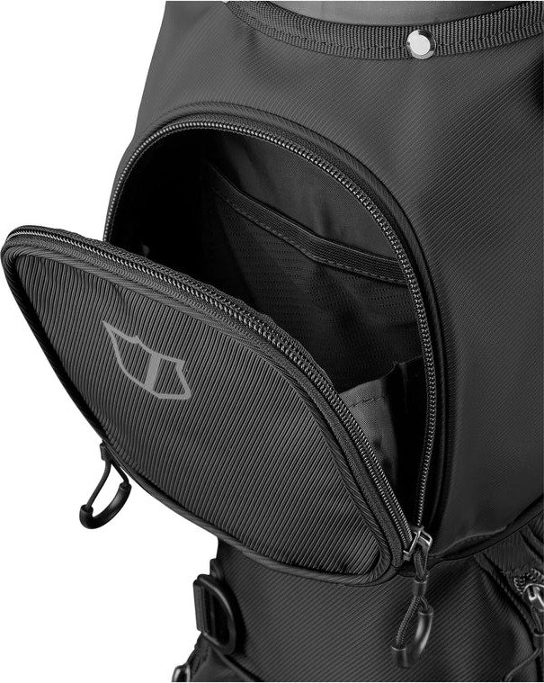 Wilson Talus 5 stand bag, čierno/biely