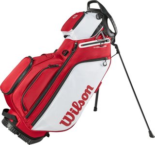 Wilson TALUS 5 STAND Staff Red stand bag, červený