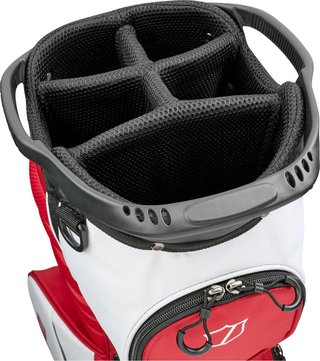 Wilson TALUS 5 STAND Staff Red stand bag, červený
