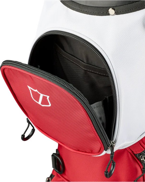 Wilson TALUS 5 STAND Staff Red stand bag, červený