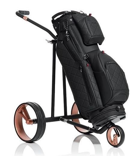 JuCad Phantom Titan Black on Black Rosé 3.0 elektrický vozík, ružový