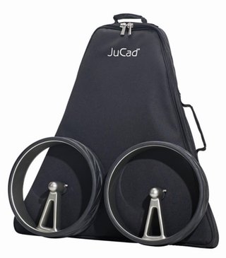 JuCad Phantom Titan Black on Black 3.0 elektrický vozík, titanový