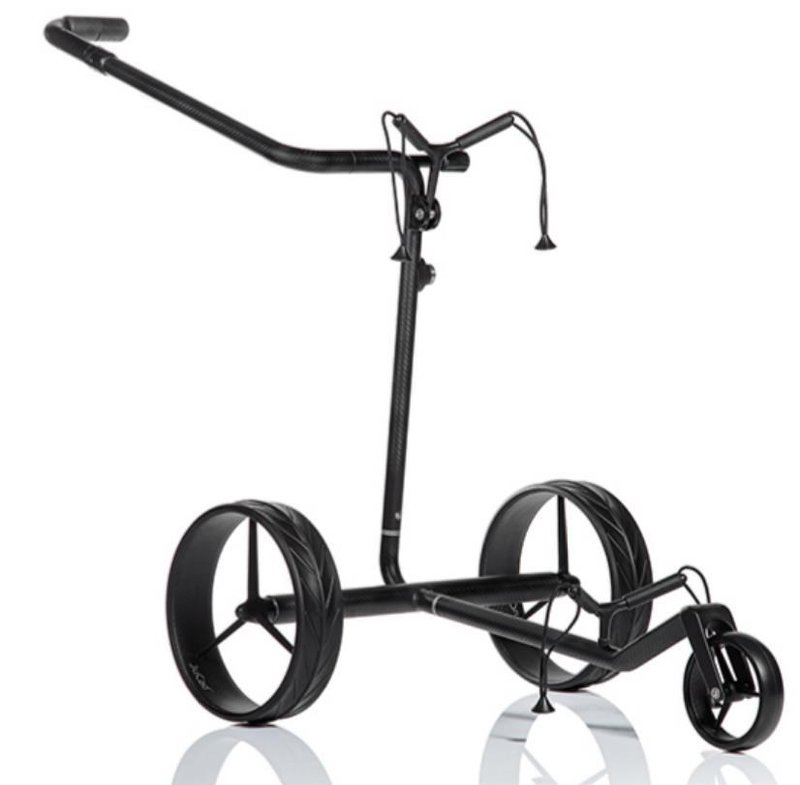 JuCad Carbon Travel Nero SV 3.0 elektrický vozík, čierny