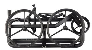 JuCad Carbon Travel Nero SV 3.0 elektrický vozík, čierny