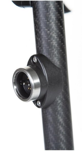 JuCad Carbon Travel Nero SV 3.0 elektrický vozík, čierny