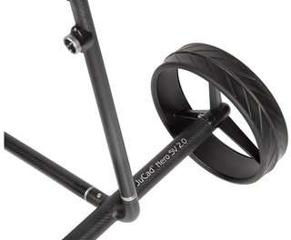 JuCad Carbon Travel Nero SV 3.0 elektrický vozík, čierny