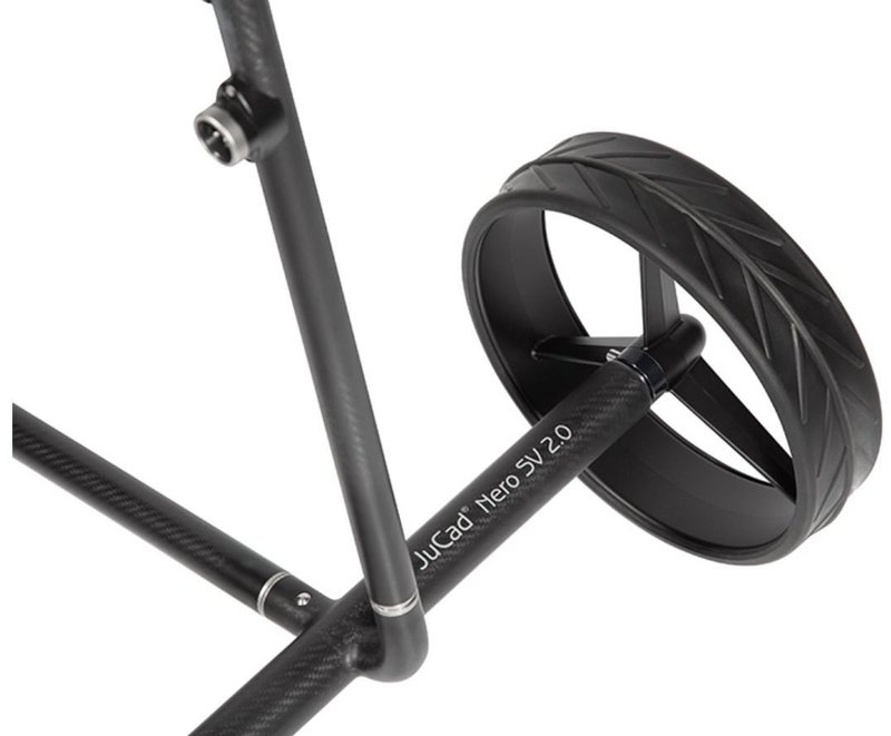 JuCad Carbon Travel Nero SV 3.0 elektrický vozík, čierny