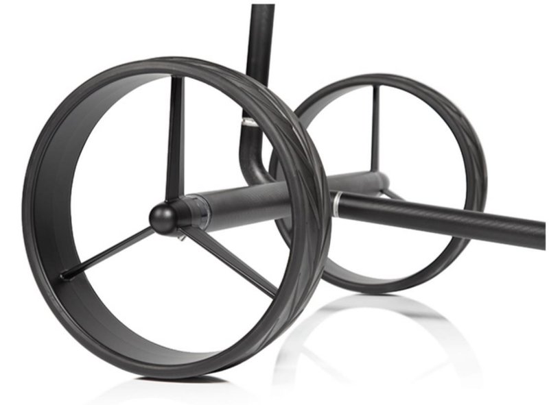 JuCad Carbon Travel Nero SV 3.0 elektrický vozík, čierny