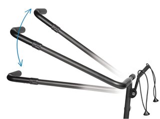 JuCad Carbon Travel Nero SV 3.0 elektrický vozík, čierny