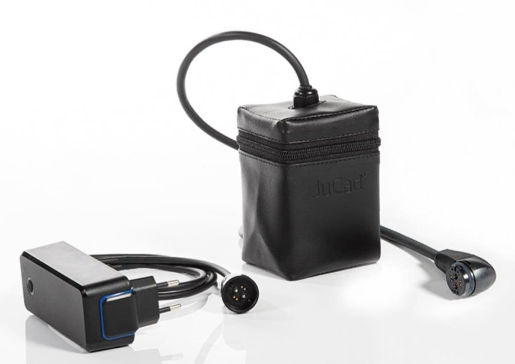 JuCad Carbon Travel Nero SV 3.0 elektrický vozík, čierny