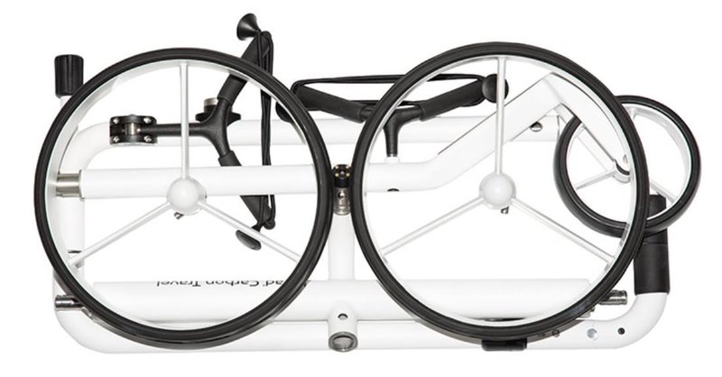 JuCad Carbon Travel Bianco SV 3.0 elektrický vozík, biela