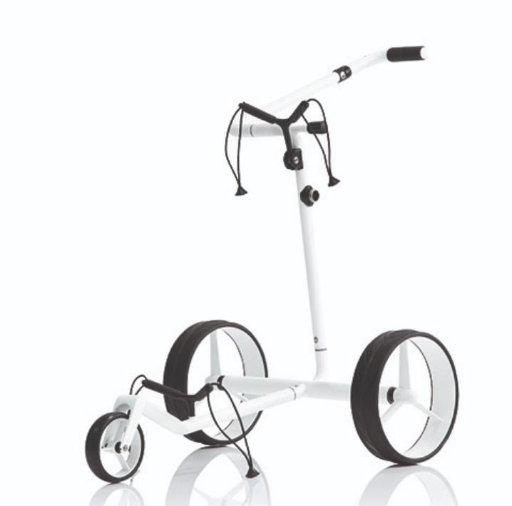JuCad Carbon Travel Bianco SV 3.0 elektrický vozík, biela