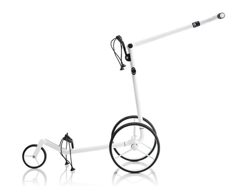 JuCad Carbon Travel Bianco SV 3.0 elektrický vozík, biela