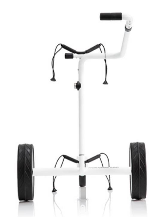 JuCad Carbon Travel Bianco SV 3.0 elektrický vozík, biela