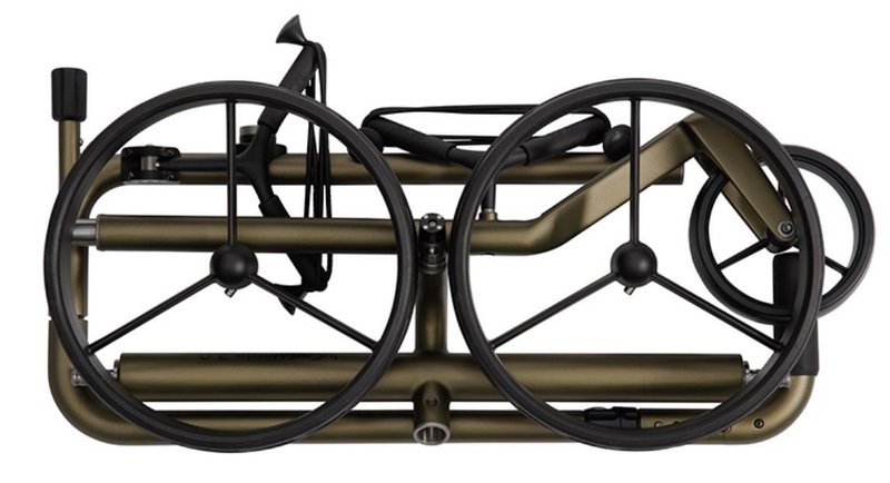 JuCad Carbon Travel Verde Black 3.0 elektrický vozík, verde black