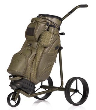 JuCad Carbon Travel Verde Black 3.0 elektrický vozík, verde black
