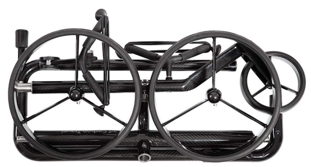JuCad Carbon Travel 3.0 elektrický vozík, čierny