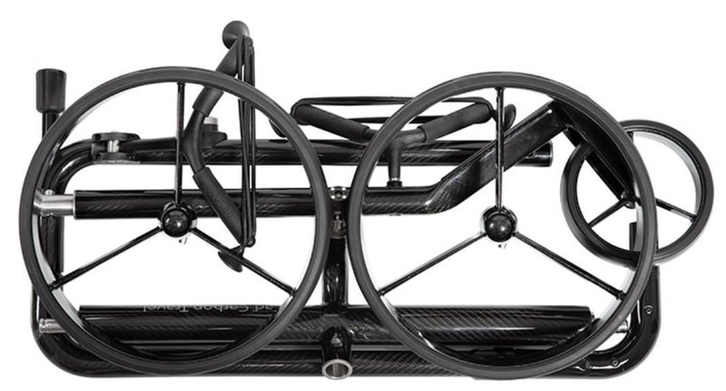 JuCad Carbon Travel 3.0 elektrický vozík, čierny