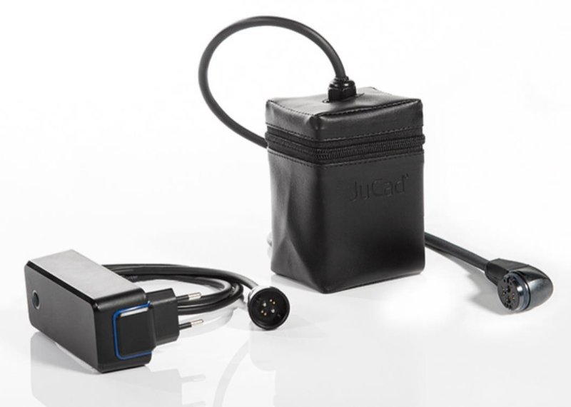 JuCad Carbon Travel 3.0 elektrický vozík, čierny
