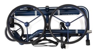 JuCad Carbon Travel Royal Navy 3.0 elektrický vozík, modrá