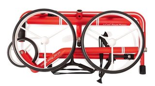 JuCad Carbon Travel Royal Rosso 3.0 elektrický vozík, červená
