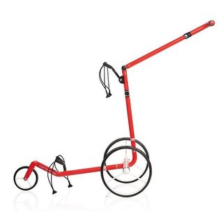JuCad Carbon Travel Royal Rosso 3.0 elektrický vozík, červená