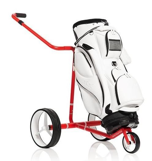 JuCad Carbon Travel Royal Rosso 3.0 elektrický vozík, červená