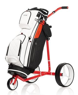 JuCad Carbon Travel Royal Rosso 3.0 elektrický vozík, červená