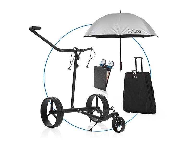 JuCad Carbon drive Classic 3.0 elektrický vozík, čierny