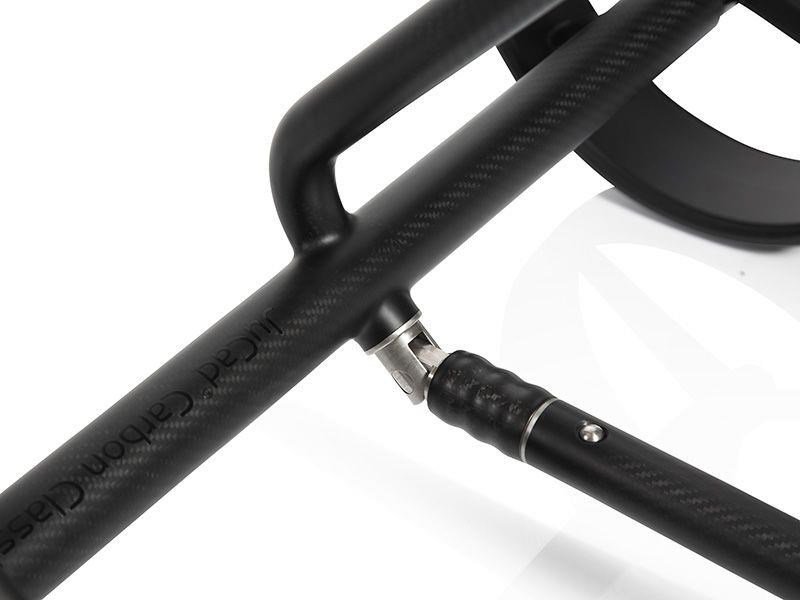 JuCad Carbon drive Classic 3.0 elektrický vozík, čierny