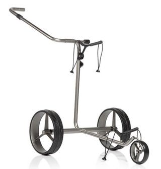 JuCad drive Stainless Steel 3.0 elektrický vozík, strieborný