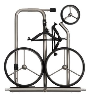 JuCad drive Stainless Steel 3.0 elektrický vozík, strieborný