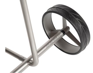 JuCad drive Stainless Steel 3.0 elektrický vozík, strieborný