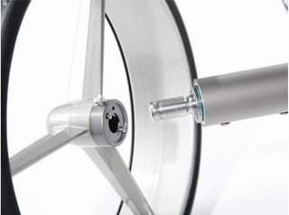 JuCad drive Stainless Steel 3.0 elektrický vozík, strieborný