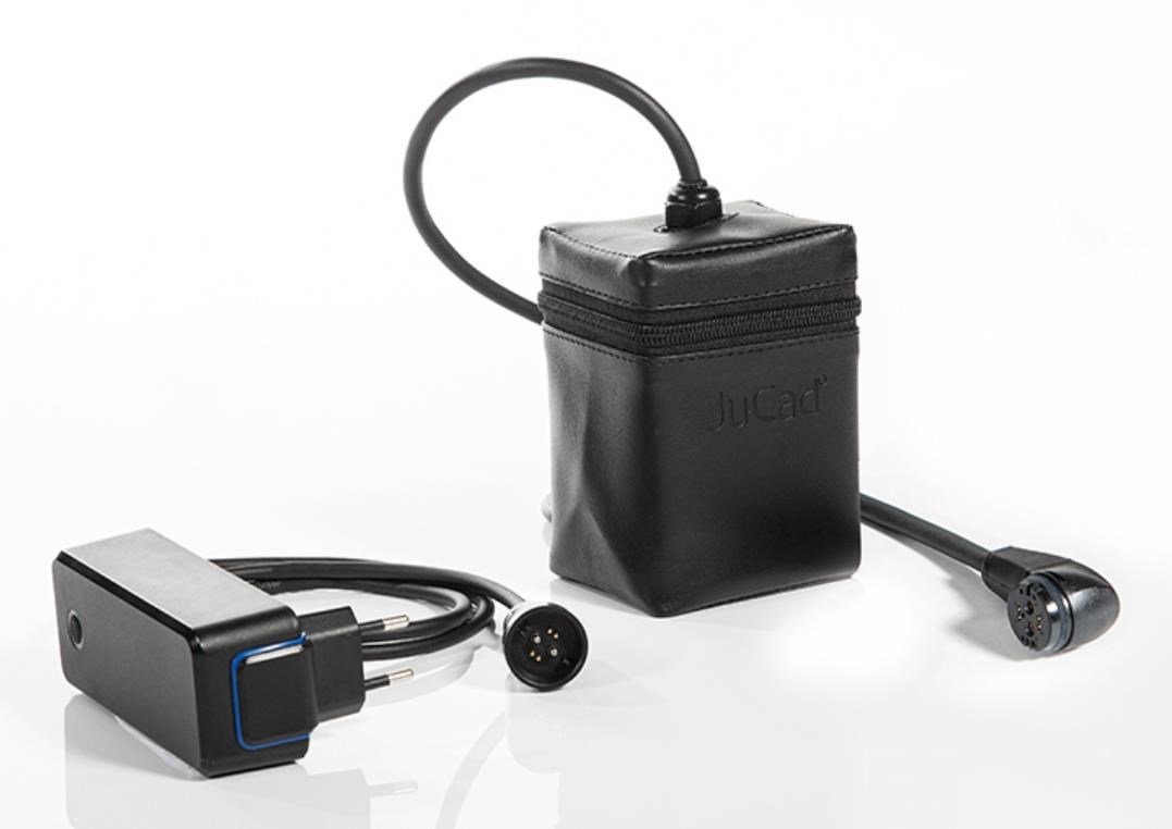JuCad drive Stainless Steel 3.0 elektrický vozík, strieborný