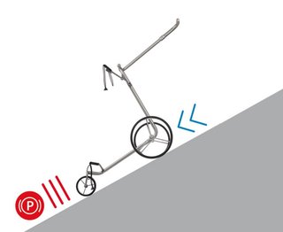 JuCad drive Stainless Steel 3.0 elektrický vozík, strieborný
