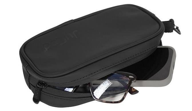 JuCad JuCad golf bag clip-on bag, leather design taška, čierna