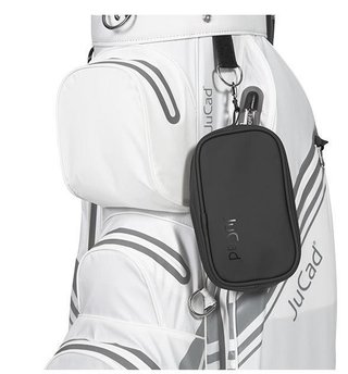 JuCad JuCad golf bag clip-on bag, leather design taška, čierna
