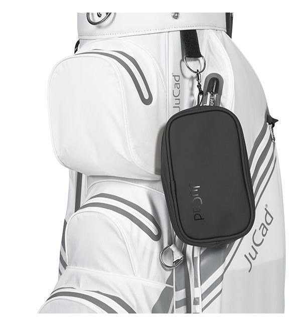 JuCad JuCad golf bag clip-on bag, leather design taška, čierna