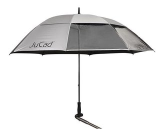 JuCad JuCad windproof & window umbrella with pin 68" strieborná UV ochrana