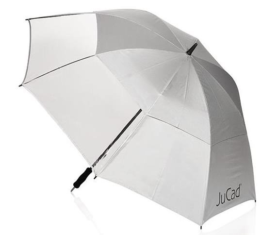 JuCad JuCad windproof & window umbrella with pin 68" strieborná UV ochrana